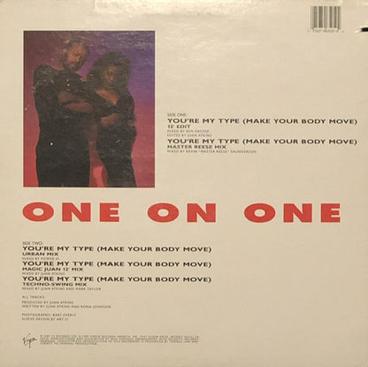 One On One : You're My Type (Make Your Body Move) (Juan Atkins Mix) (12", Promo)