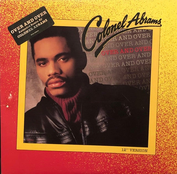 Colonel Abrams : Over And Over (12" Version) (12",  Gl)