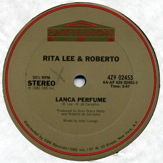 Rita Lee & Roberto : Lança Perfume (12")