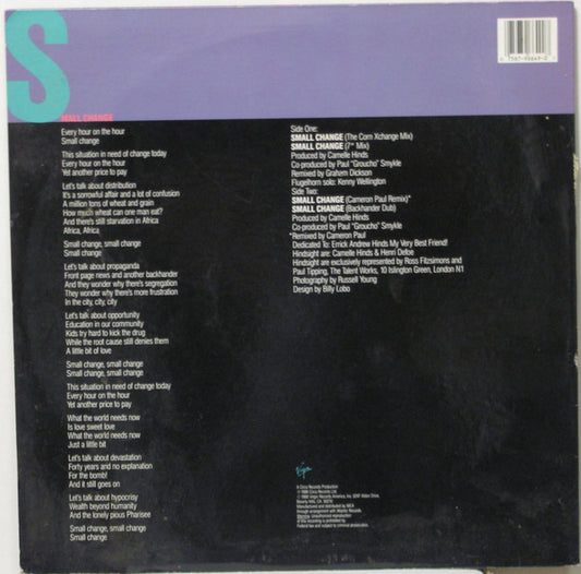 Hindsight (3) : Small Change (12", Promo)