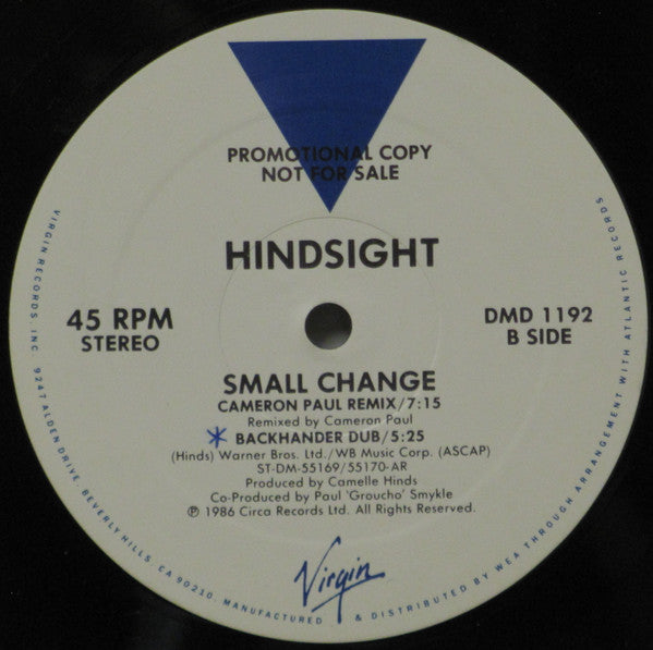Hindsight (3) : Small Change (12", Promo)