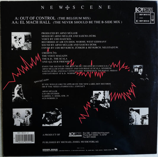 New Scene : Out Of Control (12")