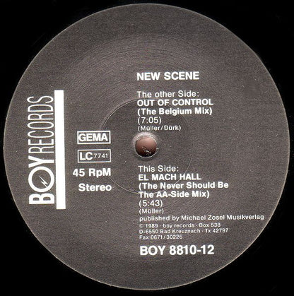 New Scene : Out Of Control (12")