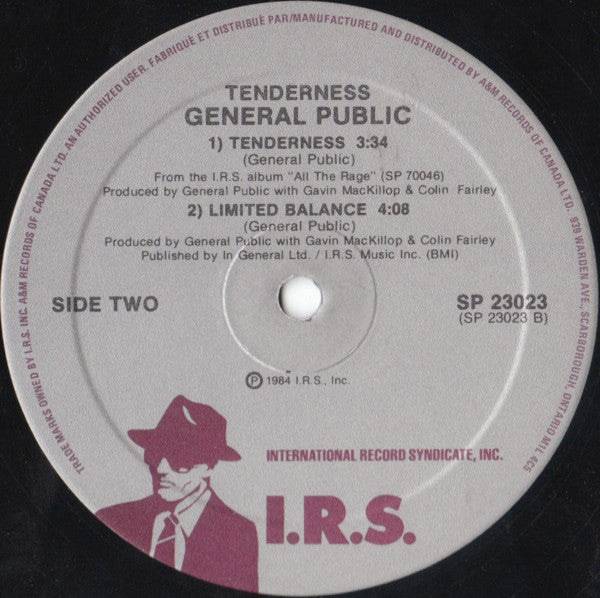 General Public : Tenderness (12", Single)