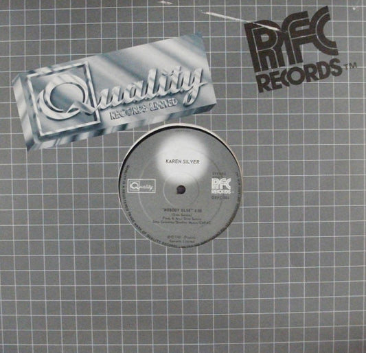 Karen Silver : Nobody Else (12")