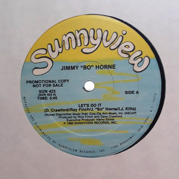 Jimmy "Bo" Horne : Let's Do It (12", Promo)