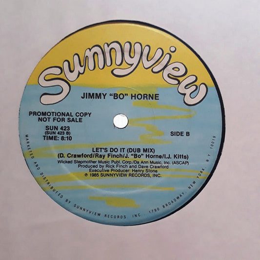 Jimmy "Bo" Horne : Let's Do It (12", Promo)