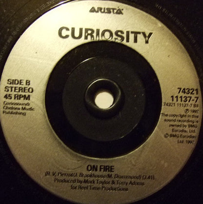 Curiosity : I Need Your Lovin' (7", Single)