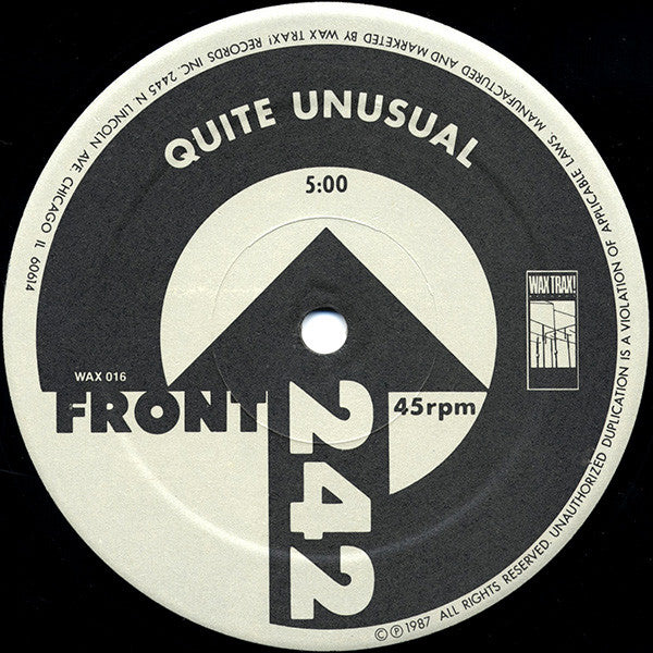 Front 242 : Interception (12")