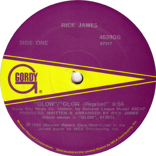 Rick James : Glow (12")