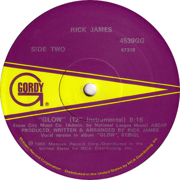 Rick James : Glow (12")