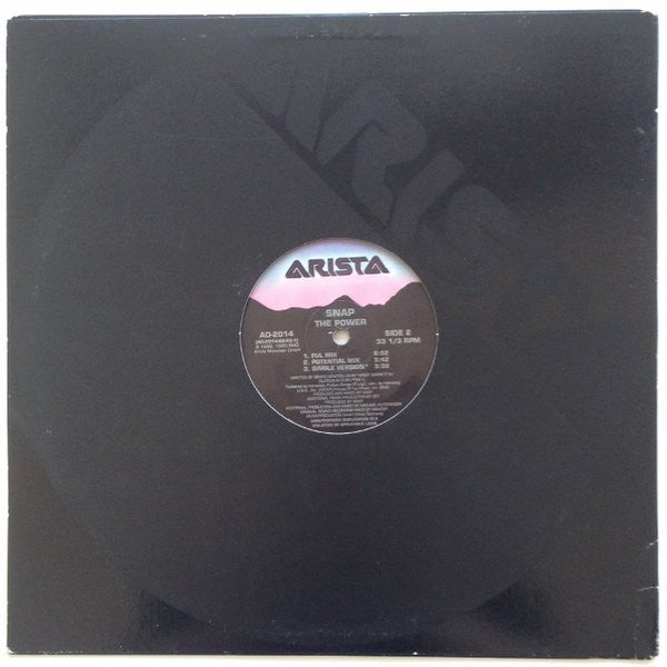 Snap! : The Power (12")
