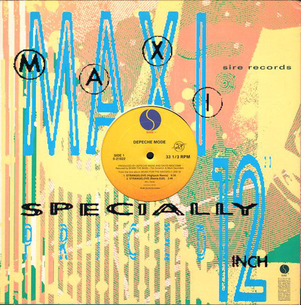 Depeche Mode : Strangelove (12", Maxi)