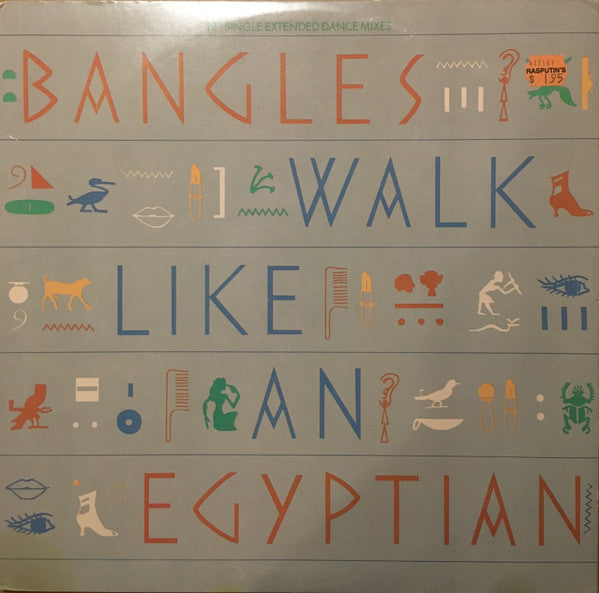 Bangles : Walk Like An Egyptian (12", Single)