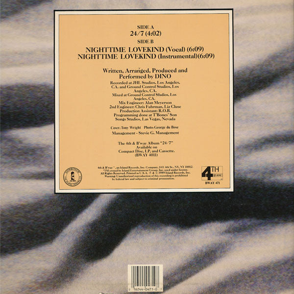 Dino (2) : 24/7 (12")