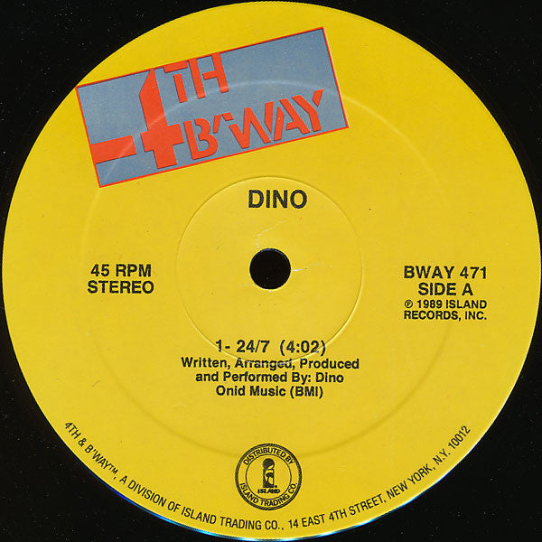 Dino (2) : 24/7 (12")