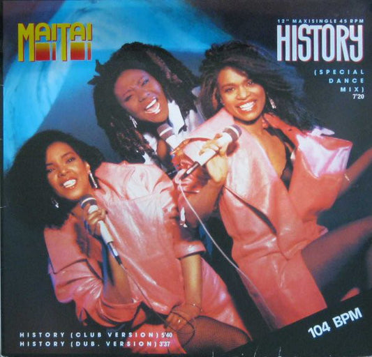 Mai Tai : History (Special Dance Mix) (12", Maxi)