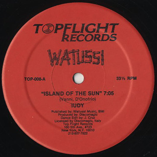 Iudy : Island Of The Sun (12")
