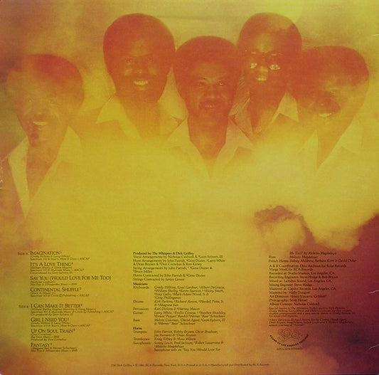 The Whispers : Imagination (LP, Album, Ind)