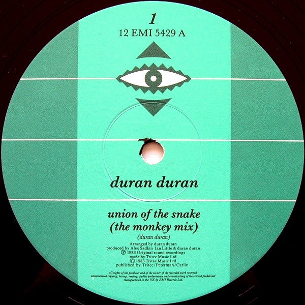 Duran Duran : Union Of The Snake (12", Single)