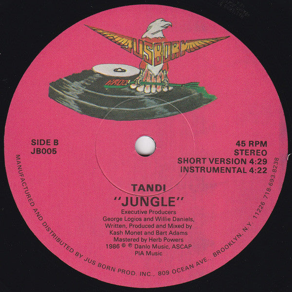Tandi : Jungle (12")