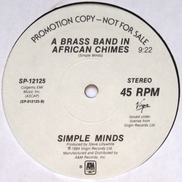Simple Minds : Don't You (Forget About Me) (12", Single, Promo)