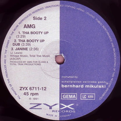 AMG : Bitch Betta Have My Money (12", Maxi)