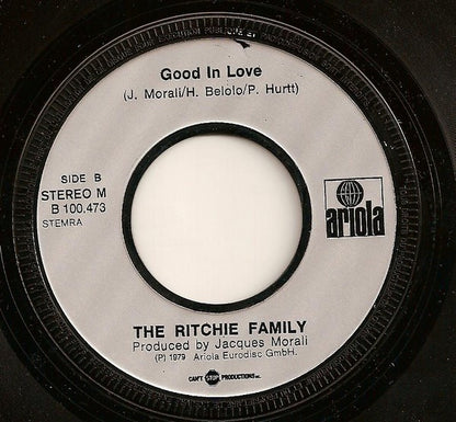 The Ritchie Family : I Feel Disco Good (7", Single)