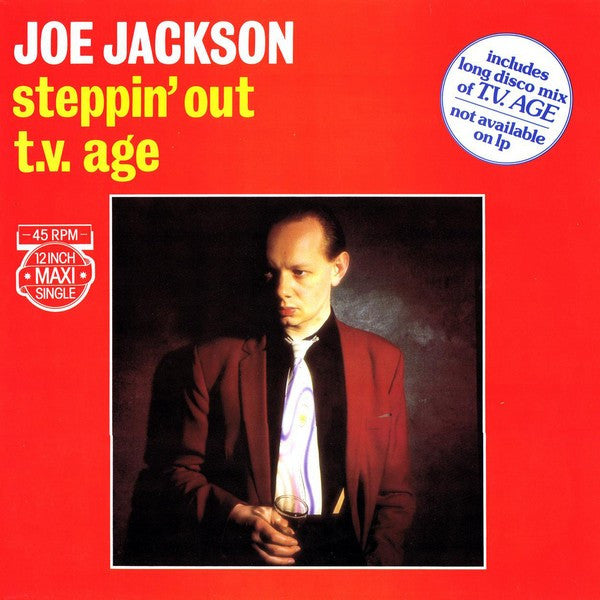Joe Jackson : Steppin' Out / T.V. Age (12", Maxi)