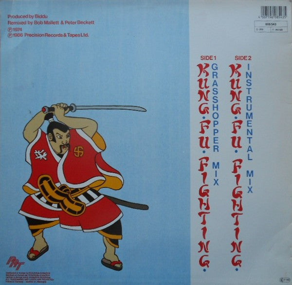 Carl Douglas : Kung Fu Fighting (Grasshopper Mix) (12", Maxi)