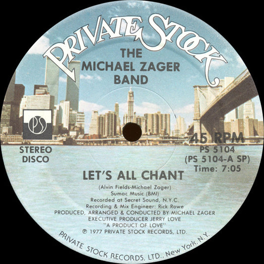 The Michael Zager Band : Let's All Chant / Love Express (12")