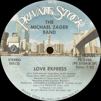 The Michael Zager Band : Let's All Chant / Love Express (12")