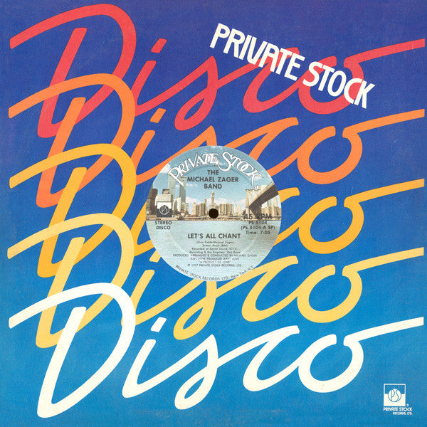 The Michael Zager Band : Let's All Chant / Love Express (12")