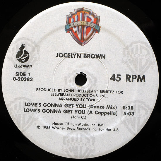 Jocelyn Brown : Love's Gonna Get You (12", Maxi, Spe)