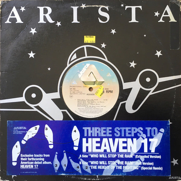 Heaven 17 : Who Will Stop The Rain (12", Promo, Ari)