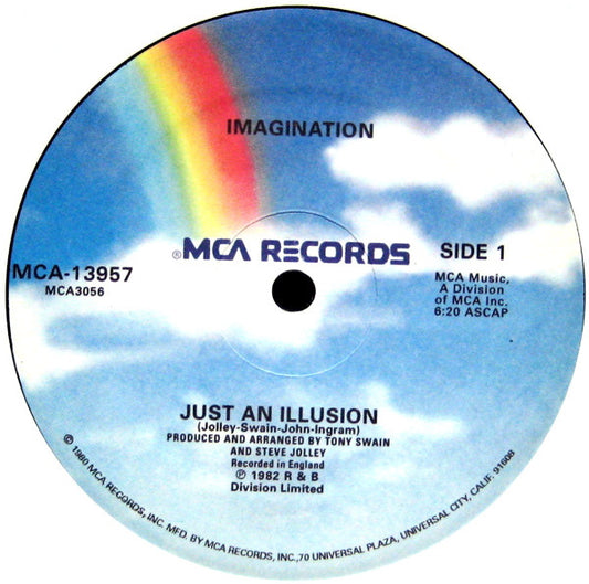 Imagination : Just An Illusion (12", RP)