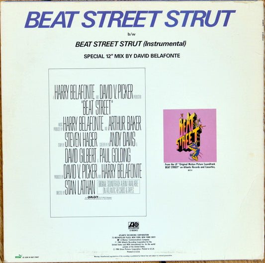 Juicy : Beat Street Strut (12", Promo)