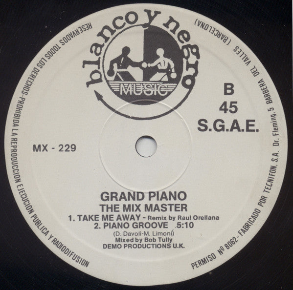 The Mixmaster : Grand Piano (12")