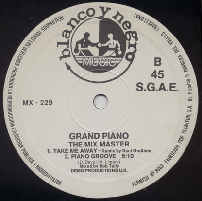 The Mixmaster : Grand Piano (12")