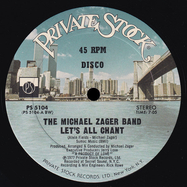 The Michael Zager Band : Let's All Chant / Love Express (12")