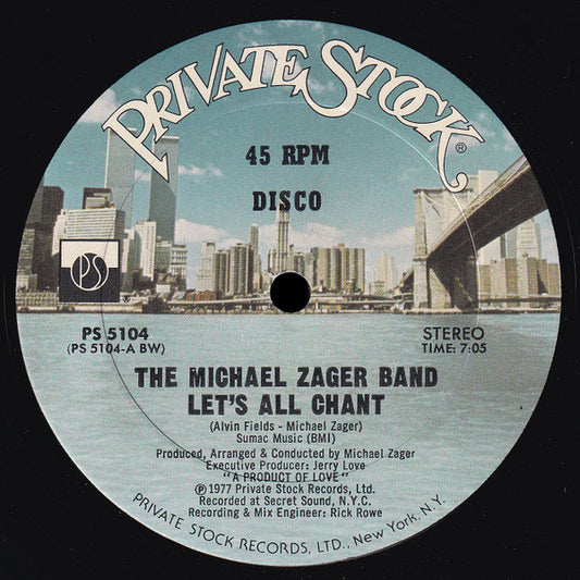 The Michael Zager Band : Let's All Chant / Love Express (12")