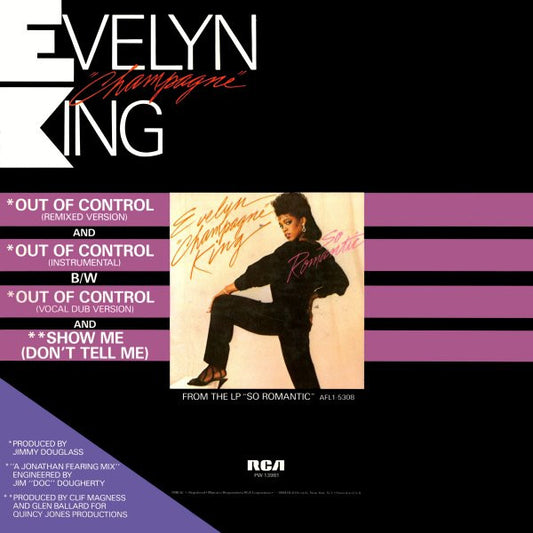 Evelyn "Champagne" King* : Out Of Control (12")