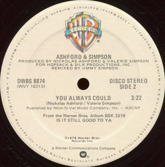 Ashford & Simpson : Found A Cure (12", Mon)