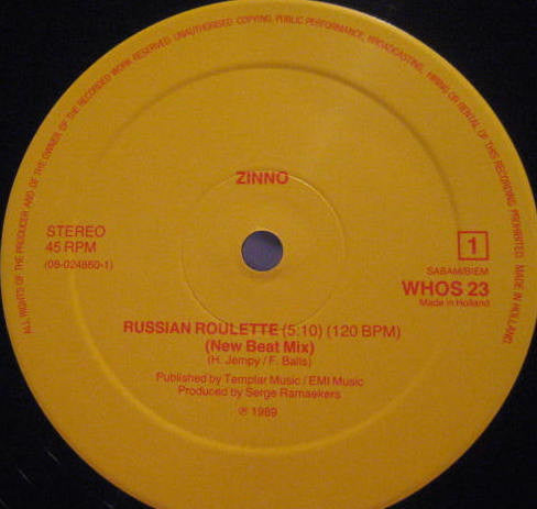 Zinno : Russian Roulette (12")