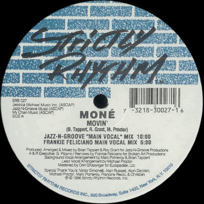 Moné : Movin' (12")