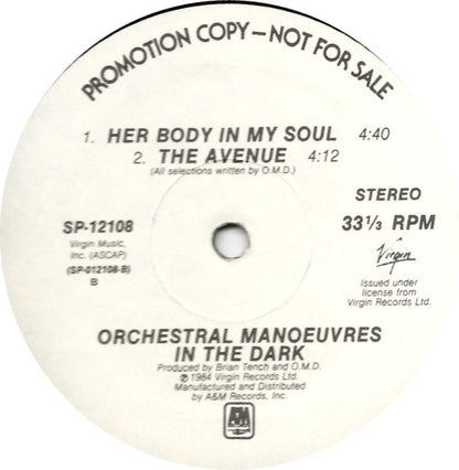 OMD* : Locomotion (12", Single, Promo)