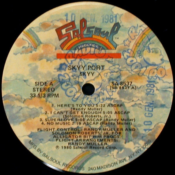 Skyy : Skyyport (LP, Album, Ind)