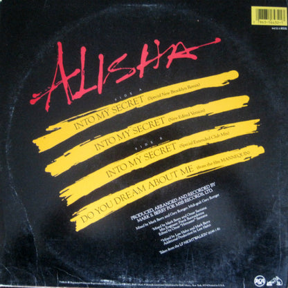 Alisha : Into My Secret (Remix) (12")