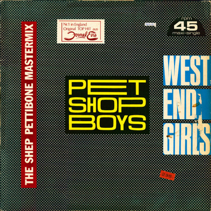 Pet Shop Boys : West End Girls (The Shep Pettibone Mastermix) (12", Maxi, RP)