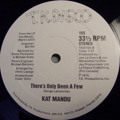 Kat Mandu : The Break / There's Only Been A Few (12", Promo)
